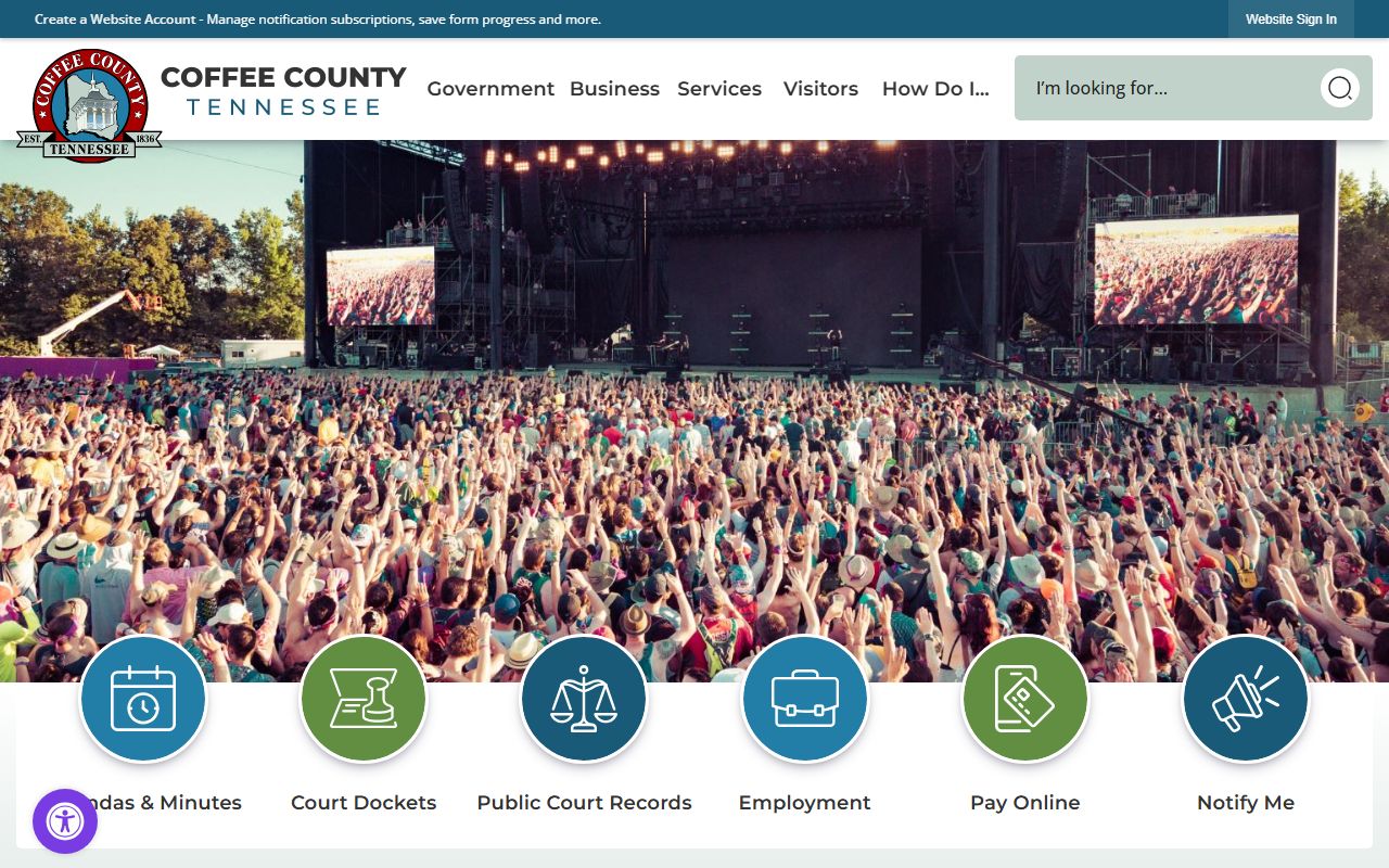 Coffee County Family Court Records county website and courthouse resource